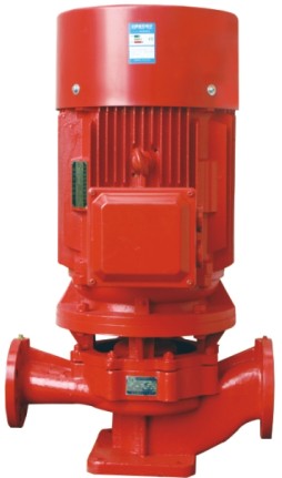 Vertical electric drive fire fighting centrifugal water pumps for fire-fighting